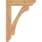 Ekena Millwork Legacy Slat Smooth Bracket, Western Red Cedar, 3 1/2"W x 20"D x 28"H BKT04X20X28LEC06SWR - alternate 4